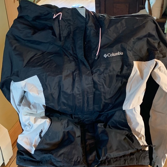 columbia breast cancer rain jacket